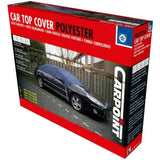 Carpoint Dach Cover Gréisst m 248 x 160 x 33 cm blo