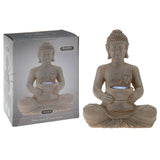 Progarden Progarden Buddha z Solarlamp Polystone