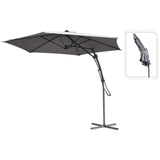 PROGARDEN PROGARDEN FLOAZIONE PARASOL 300 cm GRIGIO