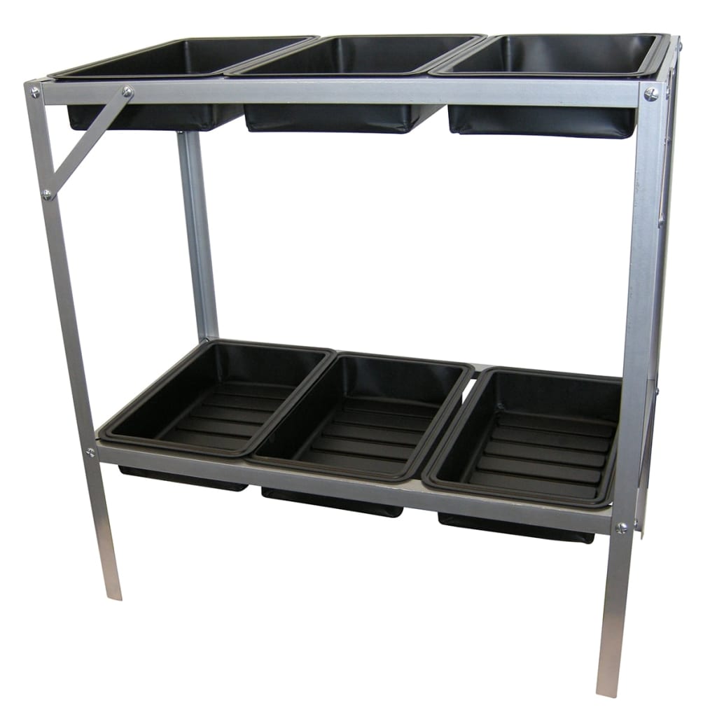 Nature Nature Potting Table 77x40x77 cm galvanisert stål