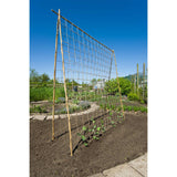 Nature Nature Klimnet voor planten 1x3 m jute naturel