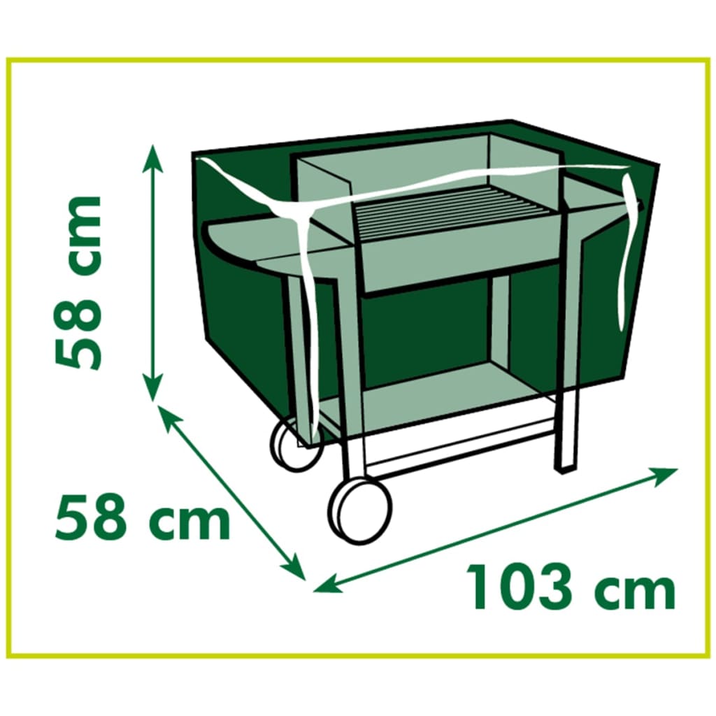 Nature Nature Copertura protettiva per barbecue a gas 103x58x58 cm