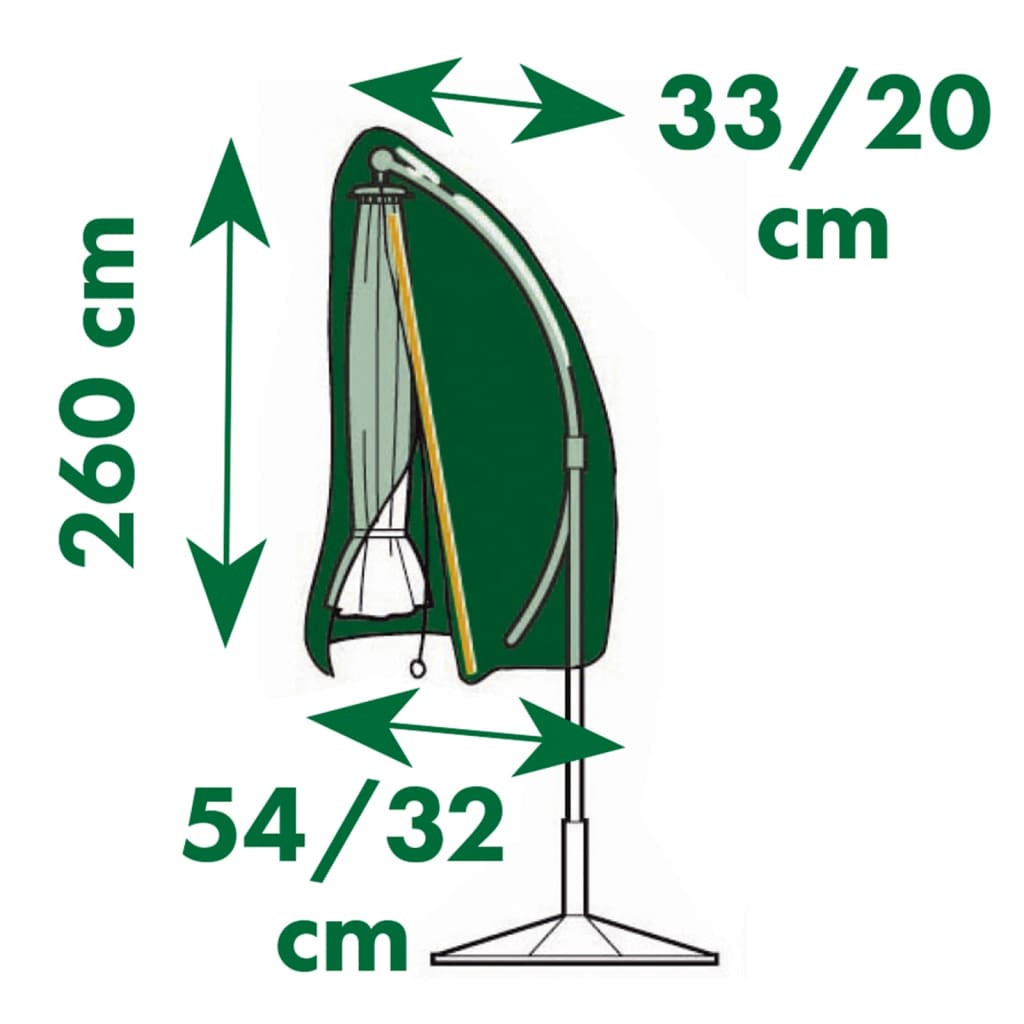 Nature Nature Protective Cover for Floating Parasols 54 32x260 cm