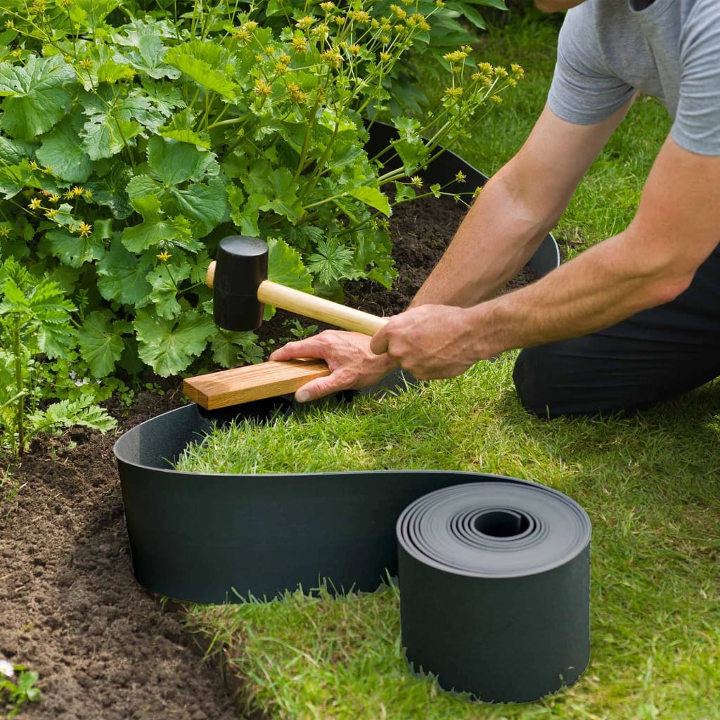 Naturaleza Naturaleza Border rand 0.15x10 m Negro