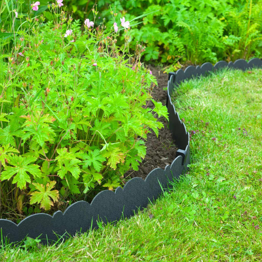 Nature Natur Border Rand Dekorativ 0,13x12 m 3 mm schwarz