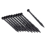 Nature Nature Ground épingles 10 pcs 20 cm noir