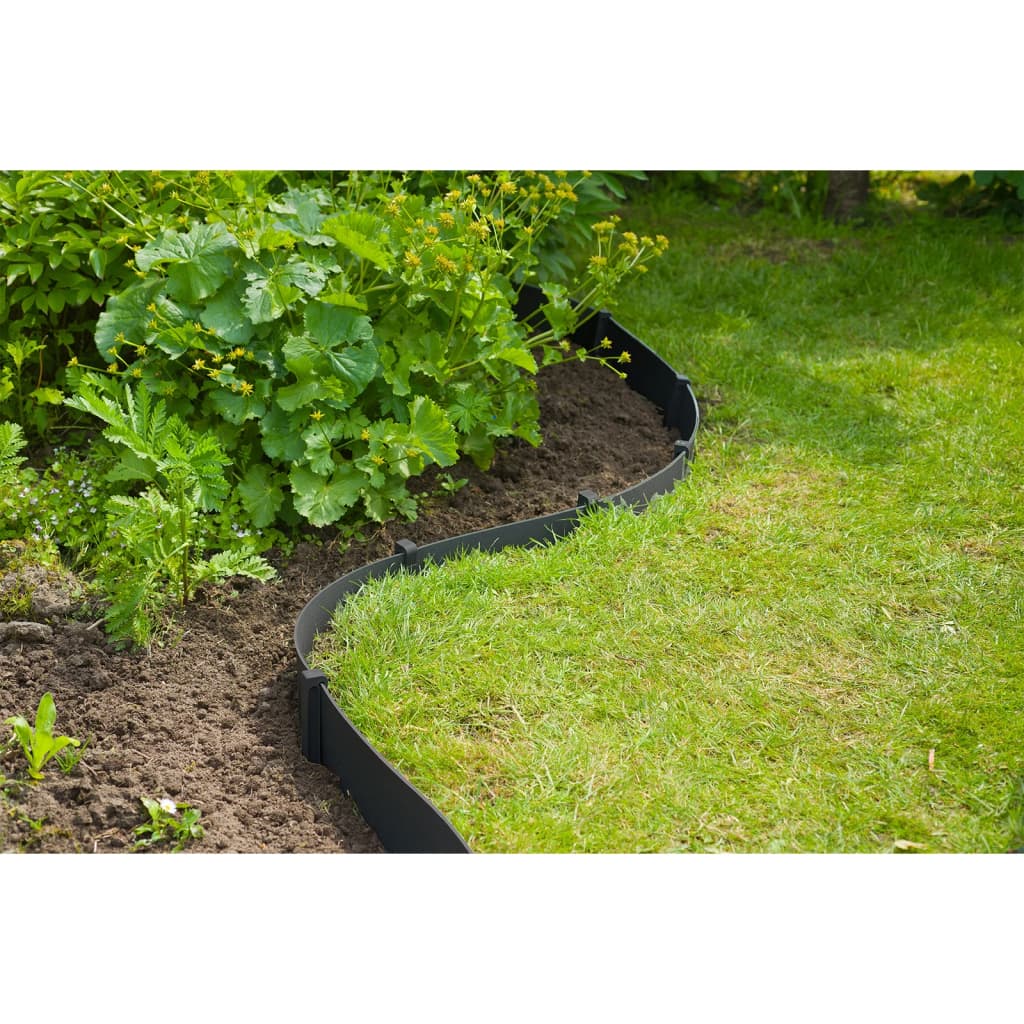 Nature Nature Border Border Set H15 cm x 10 m con penna nera