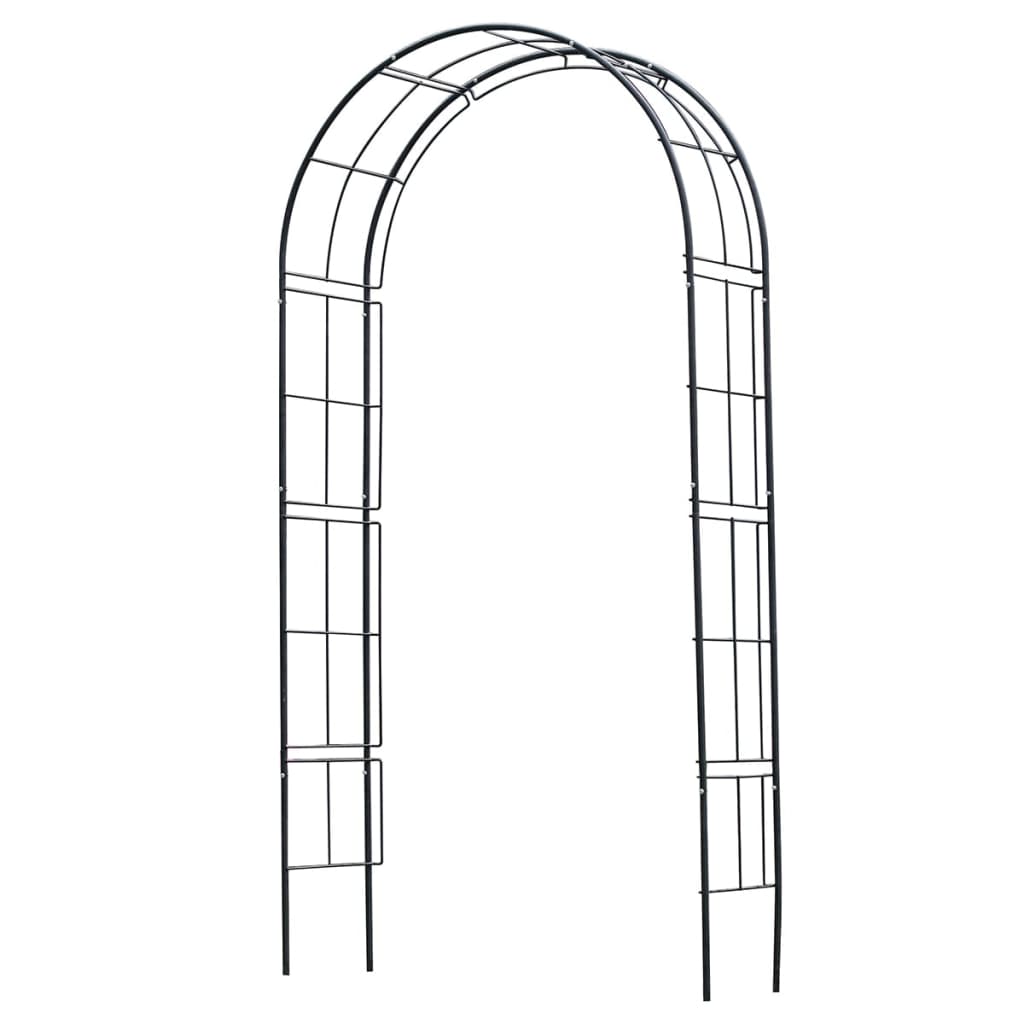 Nature Nature Garden Arch 229x38x113 cm kovina črna