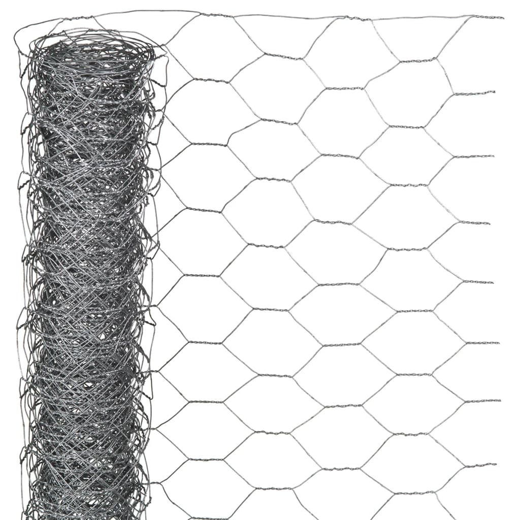 Nature Netz hexagonal 1x10 m 25 mm verzinkter Stahl