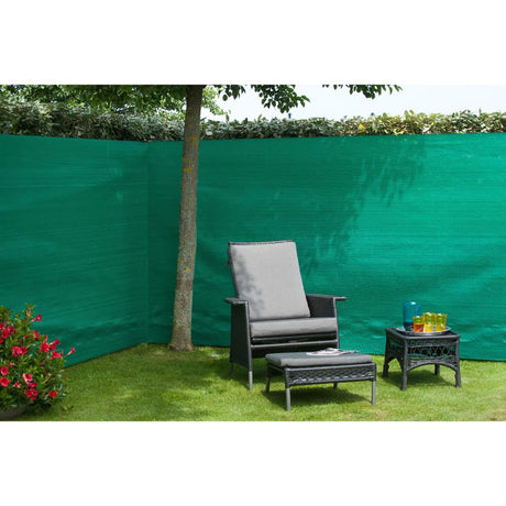 Nature Nature Tuinscherm 1x3 m PE groen