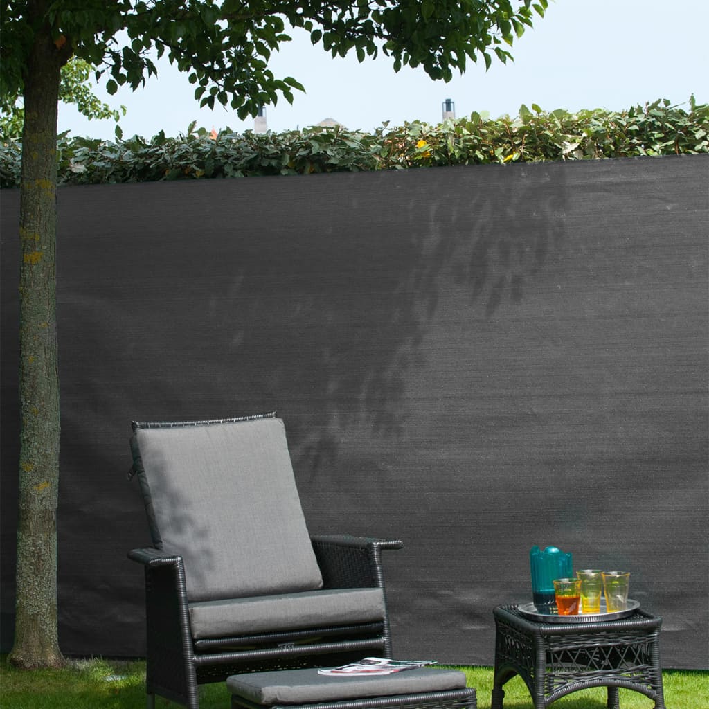 Nature Nature Garden Screen 1.5x5 M PE Antracite