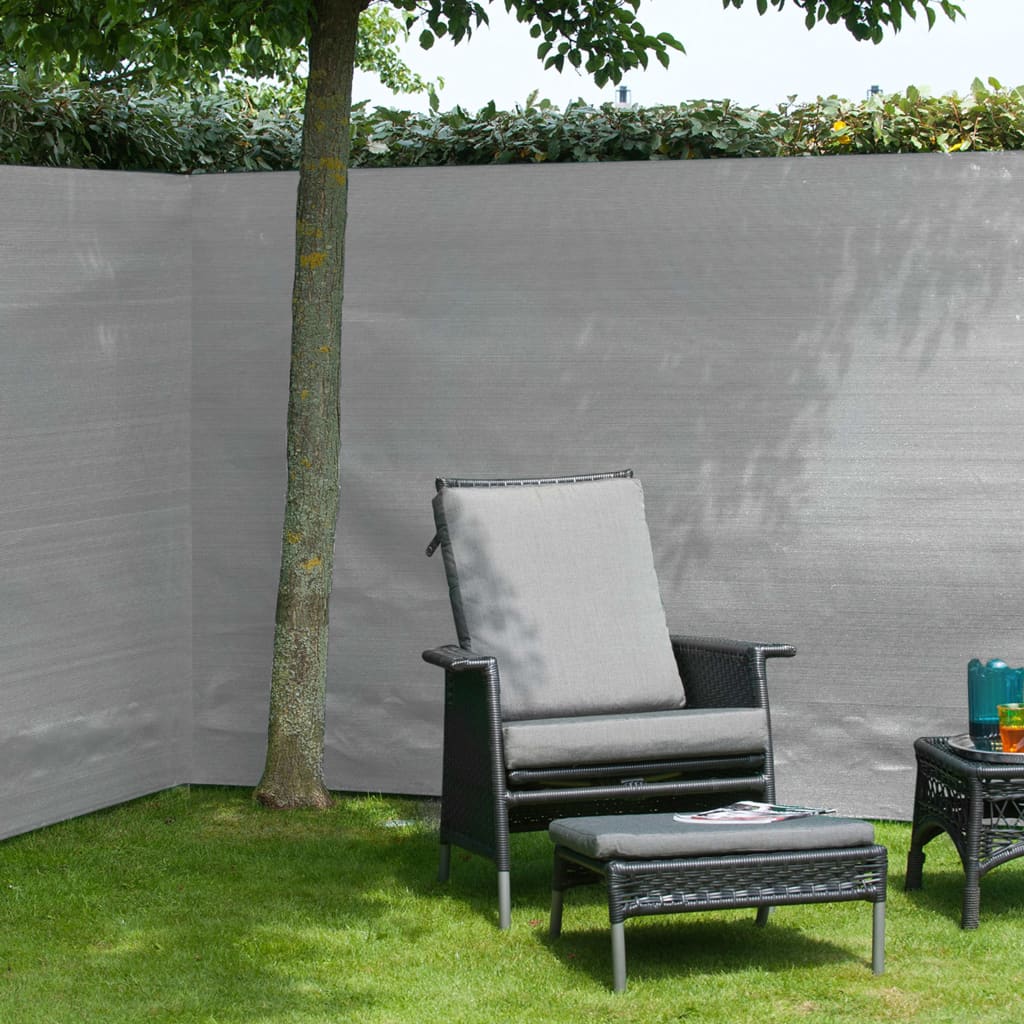 Nature Nature Garden Screen 1,5x5 M Pe Grey