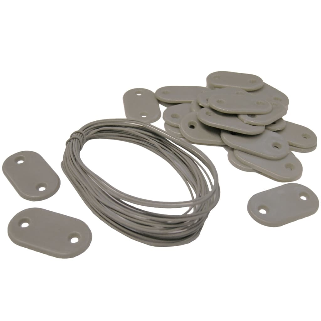 Natur Natur 27-Stéck Garden Corts Display Monting Set Grey