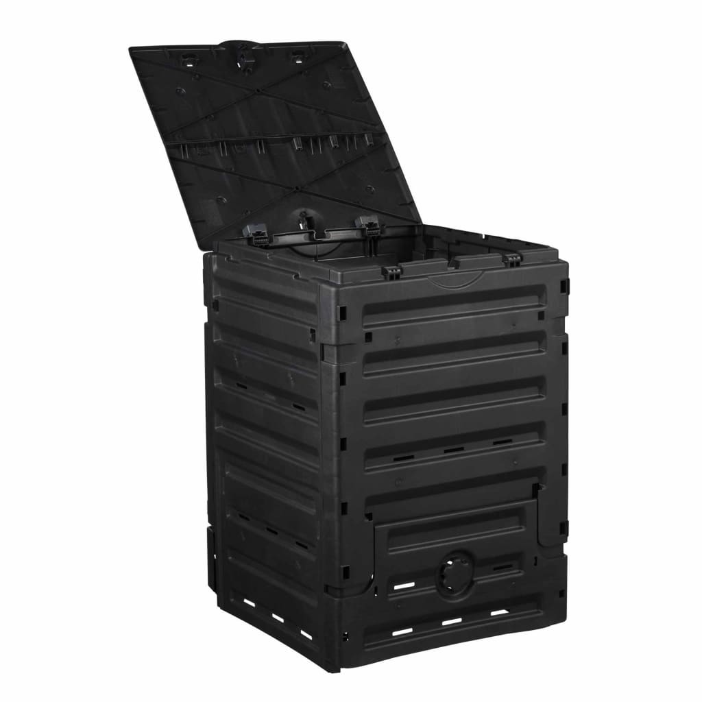 Naturaleza Naturaleza Compost Bin 300 L Negro