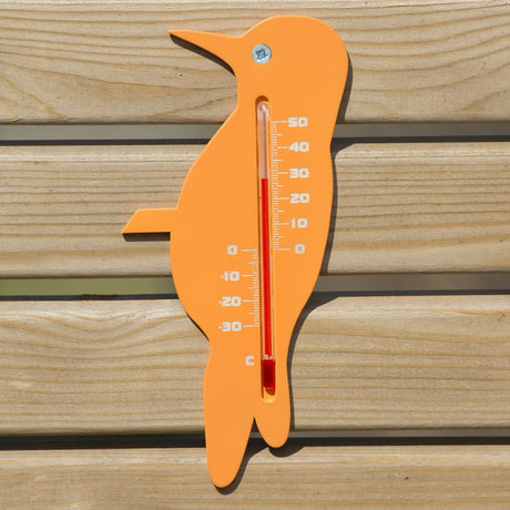 Nature Nature Wandthermometer vink oranje