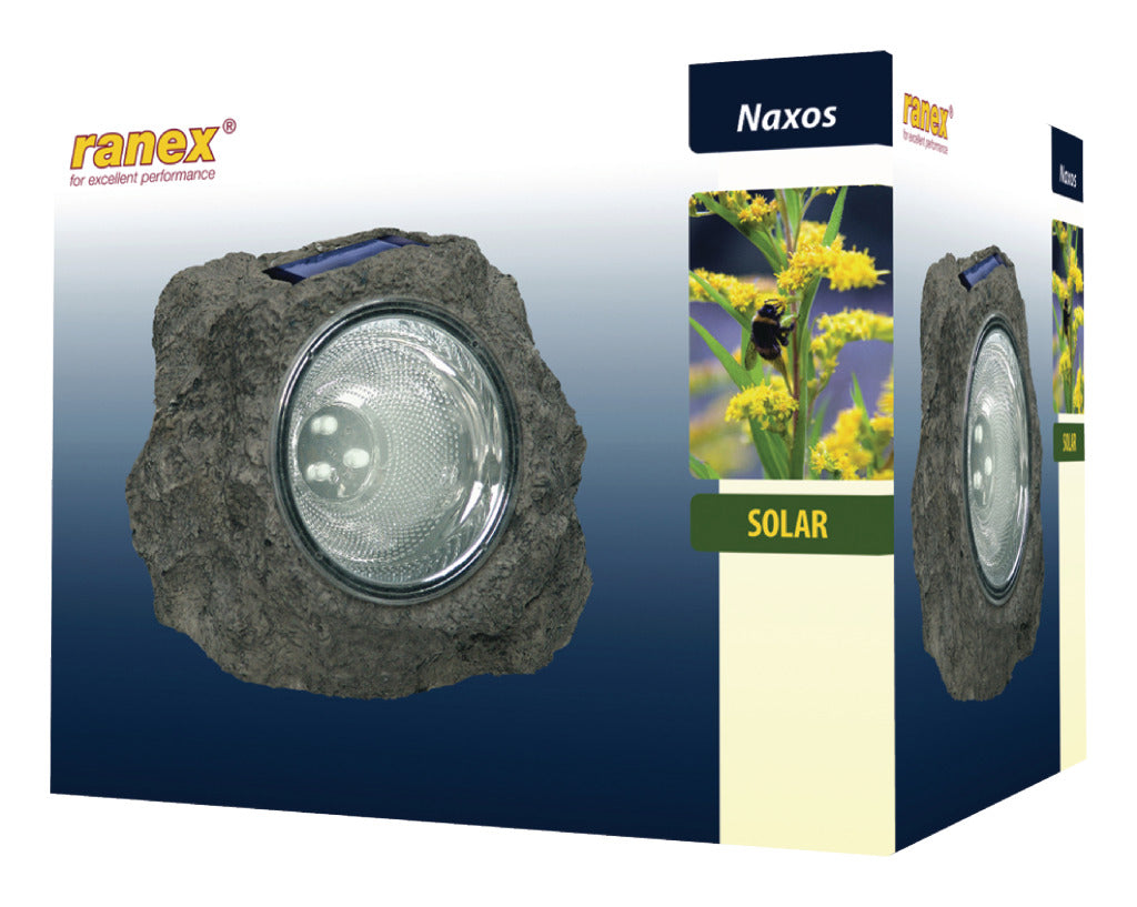 Ranex RA-5000154 Solární zahradní lampa 3 LED