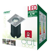 Ranex Ranex RA-0158620 LED Punto de tierra 3 W 230 LM 3000 K