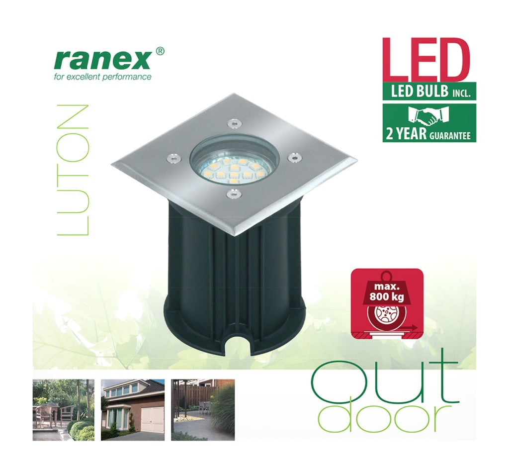 Ranex Ranex Ra-0158620 LED Terrain Plaz 3 W 230 LM 3000 k