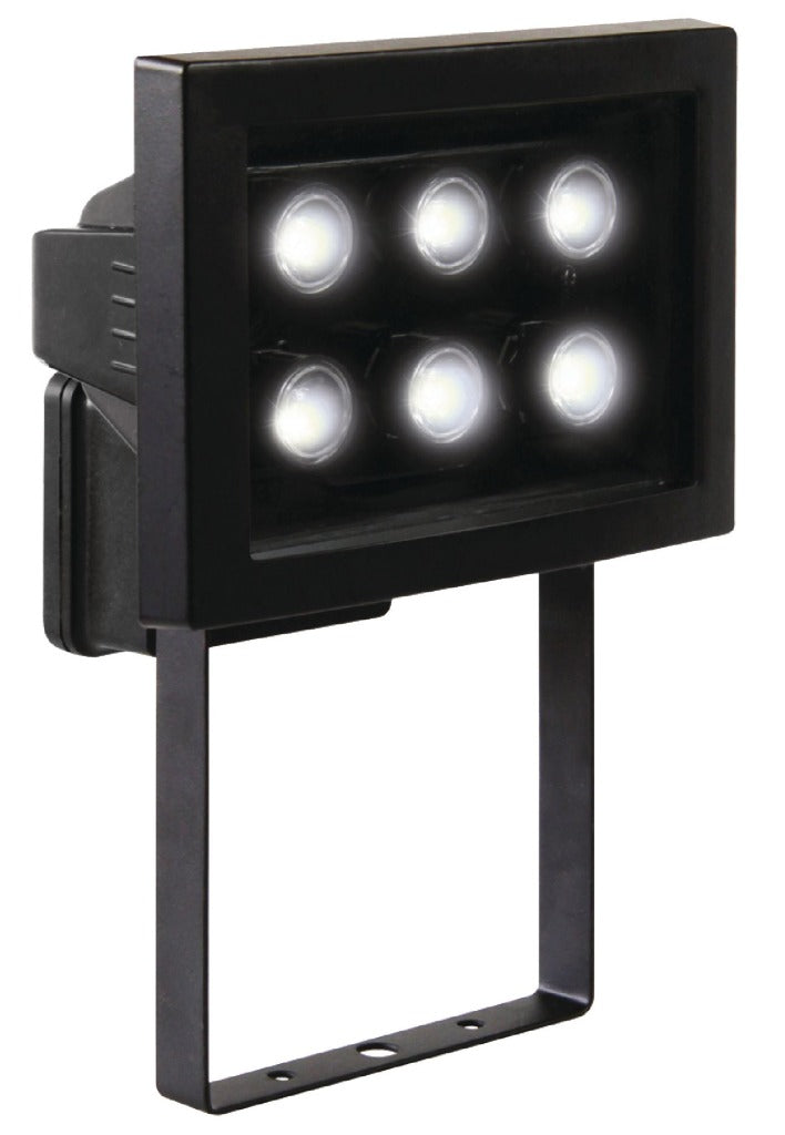 RANEX XQ-1011 LED d'aluminium noir (6x) lampe extérieure