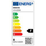 Ubbink Ubbink Niagara cascade avec éclairage LED 90 cm en acier inoxydable