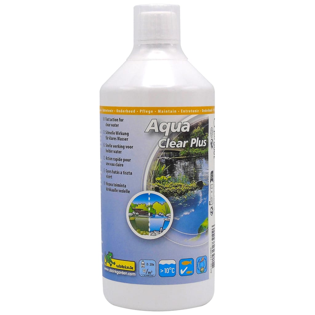 Ubbink Ubbink Vijverwater Treatment Aqua Clear más 1000 ml para 20000 L