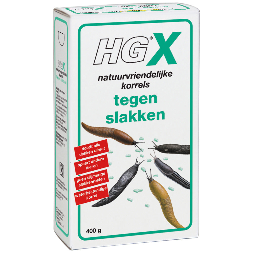 HG HG HGX Korrels Tegen Slakken Natuurvriendelijk 0,4kg