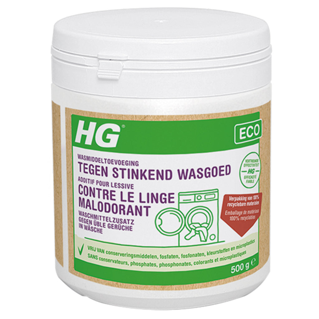 Hg Eco Waschmittelabhängigkeit gegen stinkende Wäsche 500 g