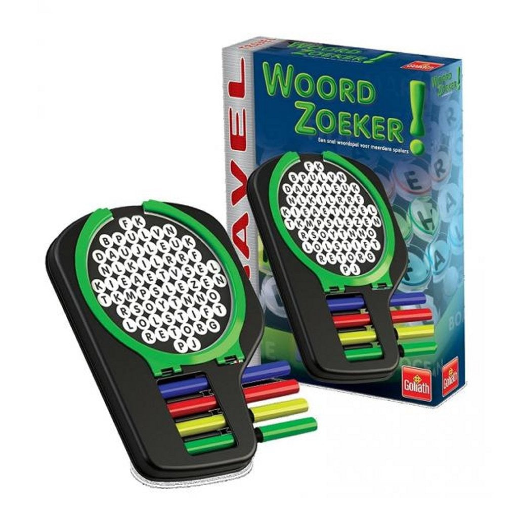 Goliat -spel Wordzoeker Travel