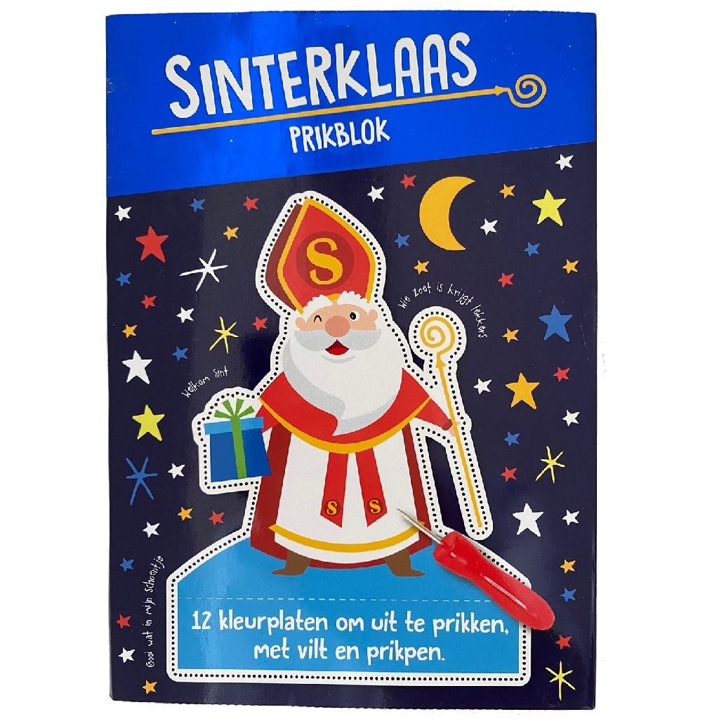 Sinterklaas sinterklaas bloque de punción