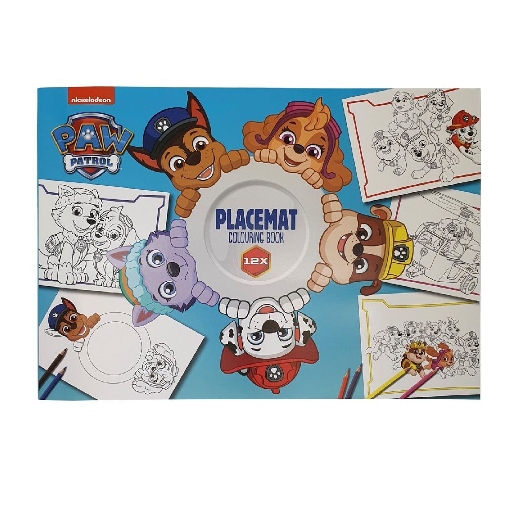 Paw Patrol Placemat Law Paw Patrol