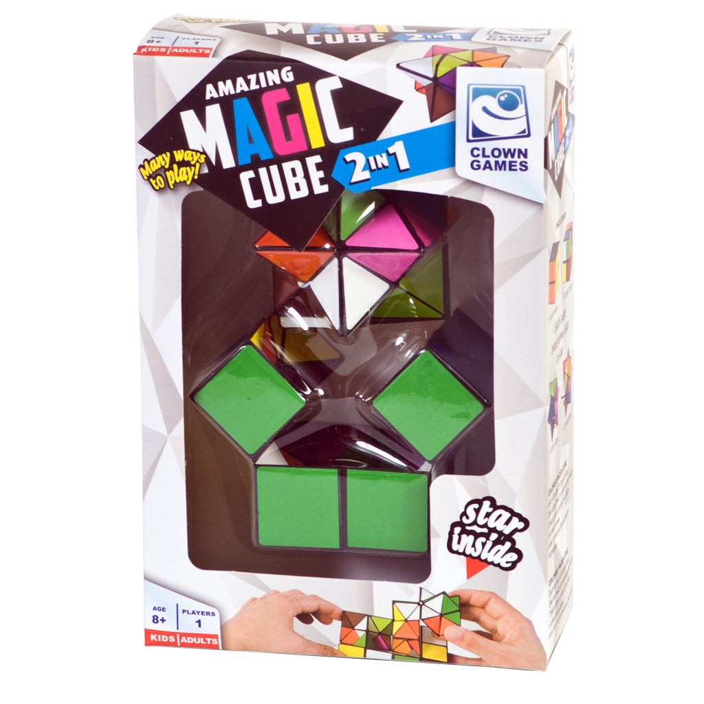 Clown Games Clown Puzzel Cube 2-in-1