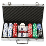 Basic poker set in aluminium koffer