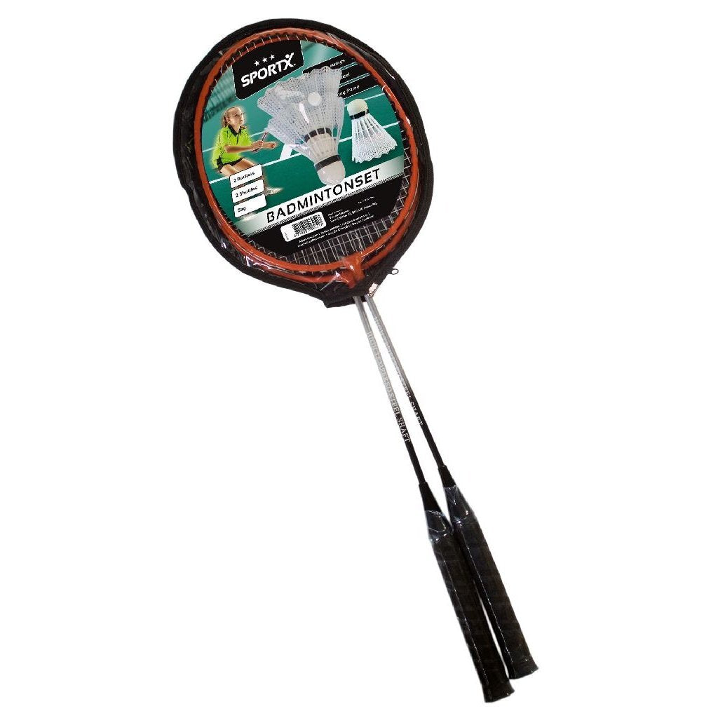 SportX badmintonset 5-stycke