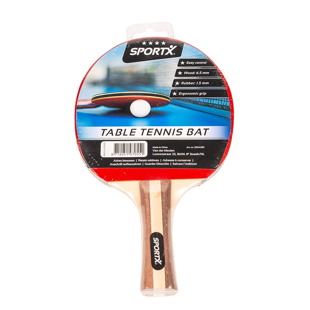 Sportx 4 stelle tavolo da pingenna pipistrello gomma in legno