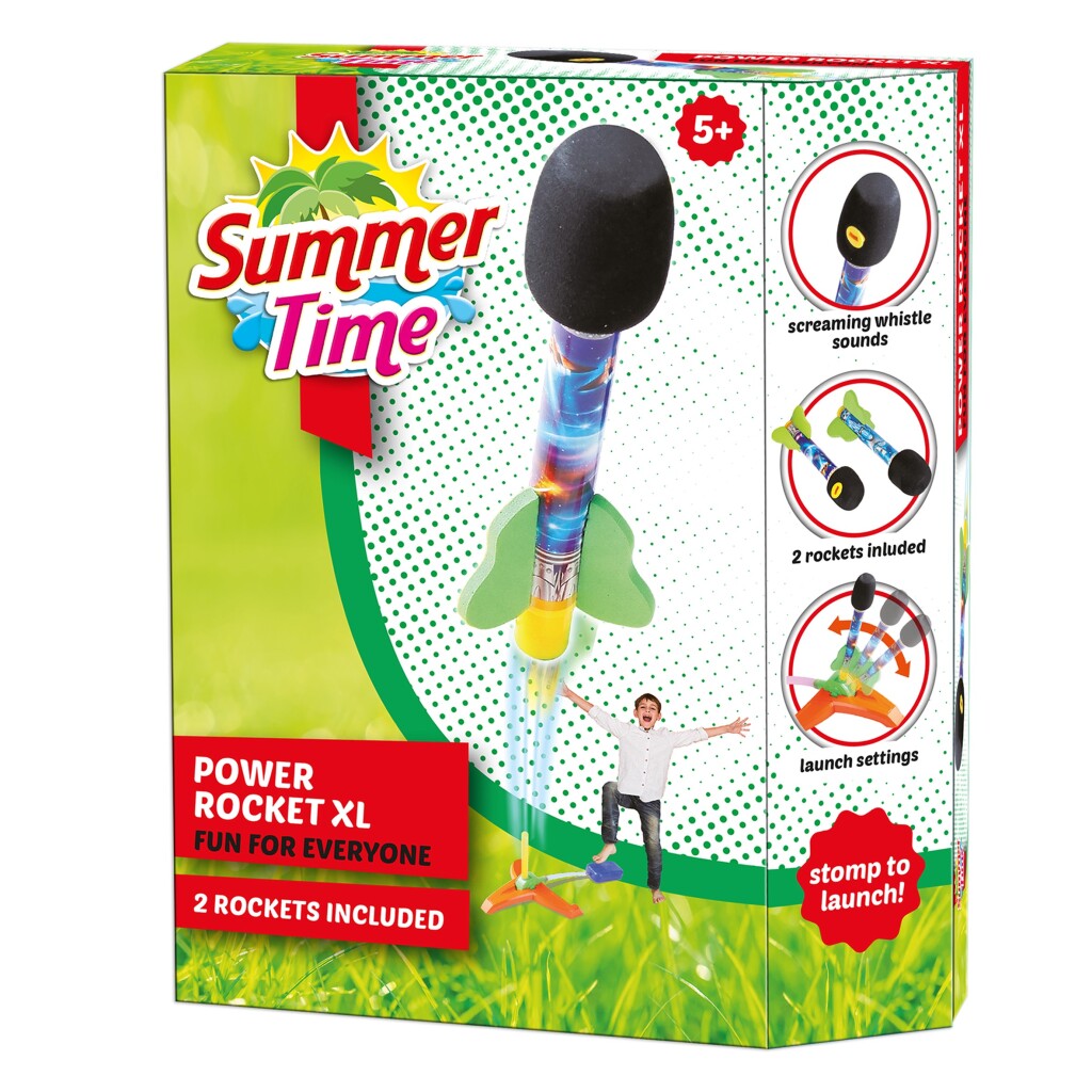 Summertime Power Rocket XL avec 2 fusées + son