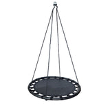 Jeu extérieur tapis swing extérieur 100 cm noir