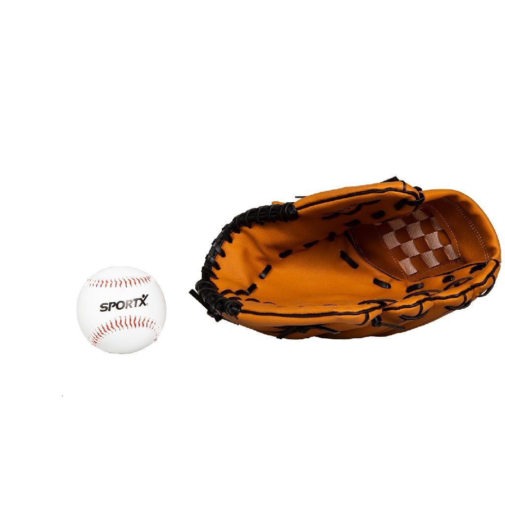 Gant de baseball sportx avec balle