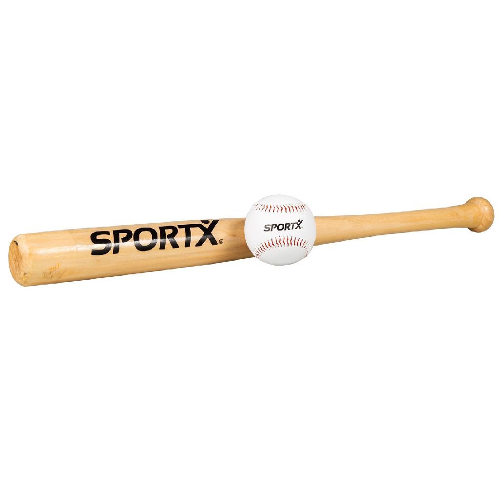 Baseball palica Sportx z žogo