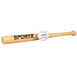 Baseball palica Sportx z žogo