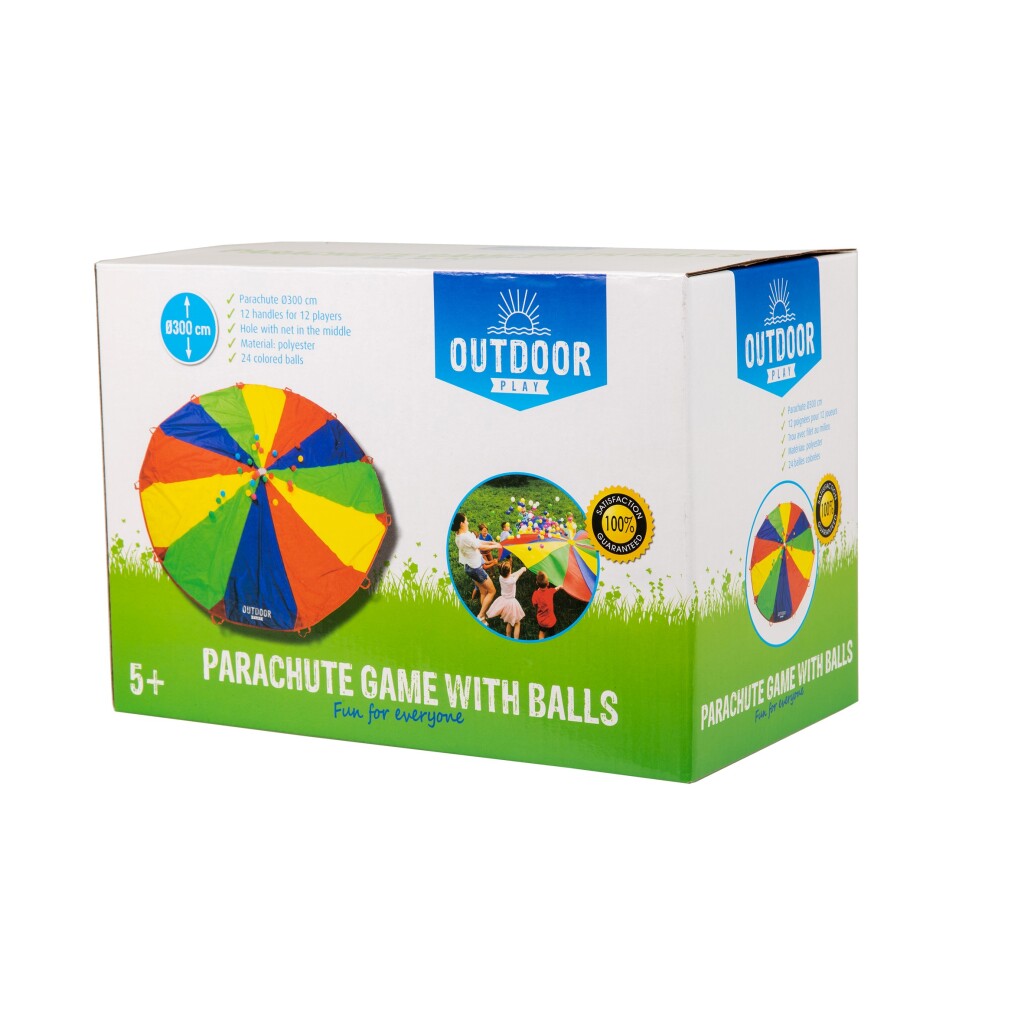 Outdoor Play Outdoor Parachutedoek met Ballen