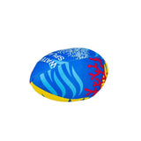 Sommerzeit Summertime Soft Water Mini Rugbyball Gelbblau