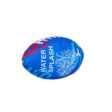 Sommerzeit Summertime Soft Water Mini Rugbyball Gelbblau