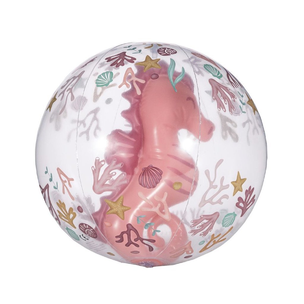 Malý nizozemský oceánský sny 3d Beachball Sea Horse 35 cm