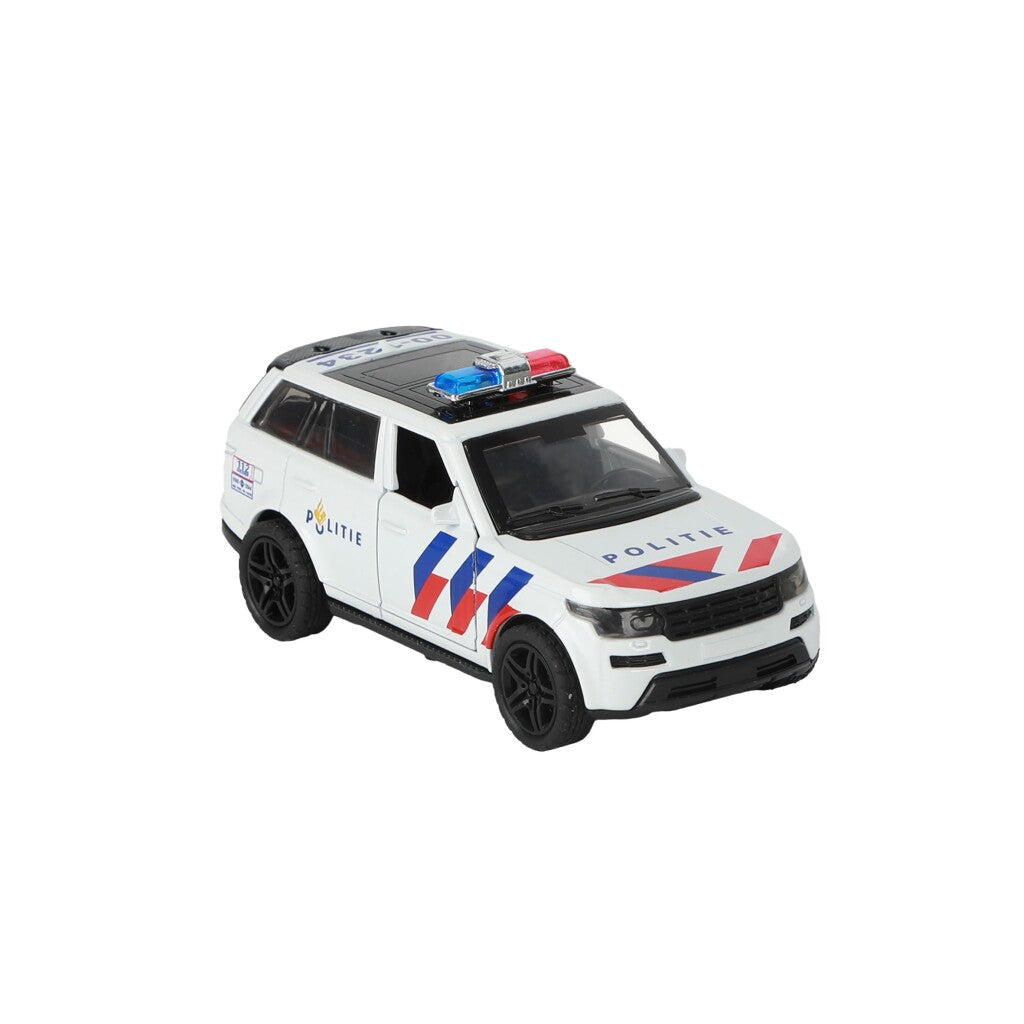 112 Pull-Back Police SUV 1:36 + Světlo a zvuk