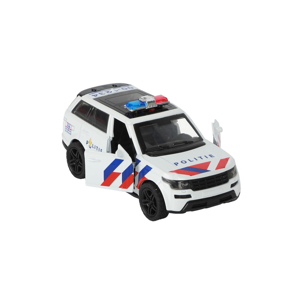 112 Pull-Back Police SUV 1:36 + Světlo a zvuk