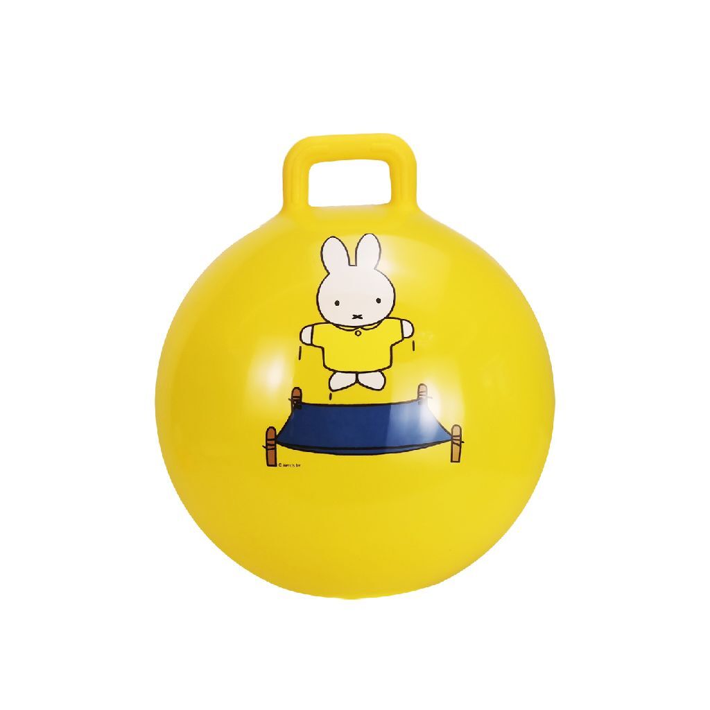 Miffy Skippyball 40 cm gul