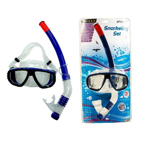 Sportx vuxen snorkel set sport