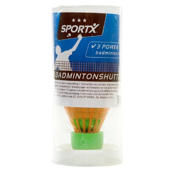 Sportx Power Badmintonshuttles 3 kosov