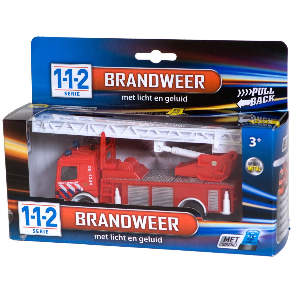 112 112 Brandweer + Licht + Geluid 15cm