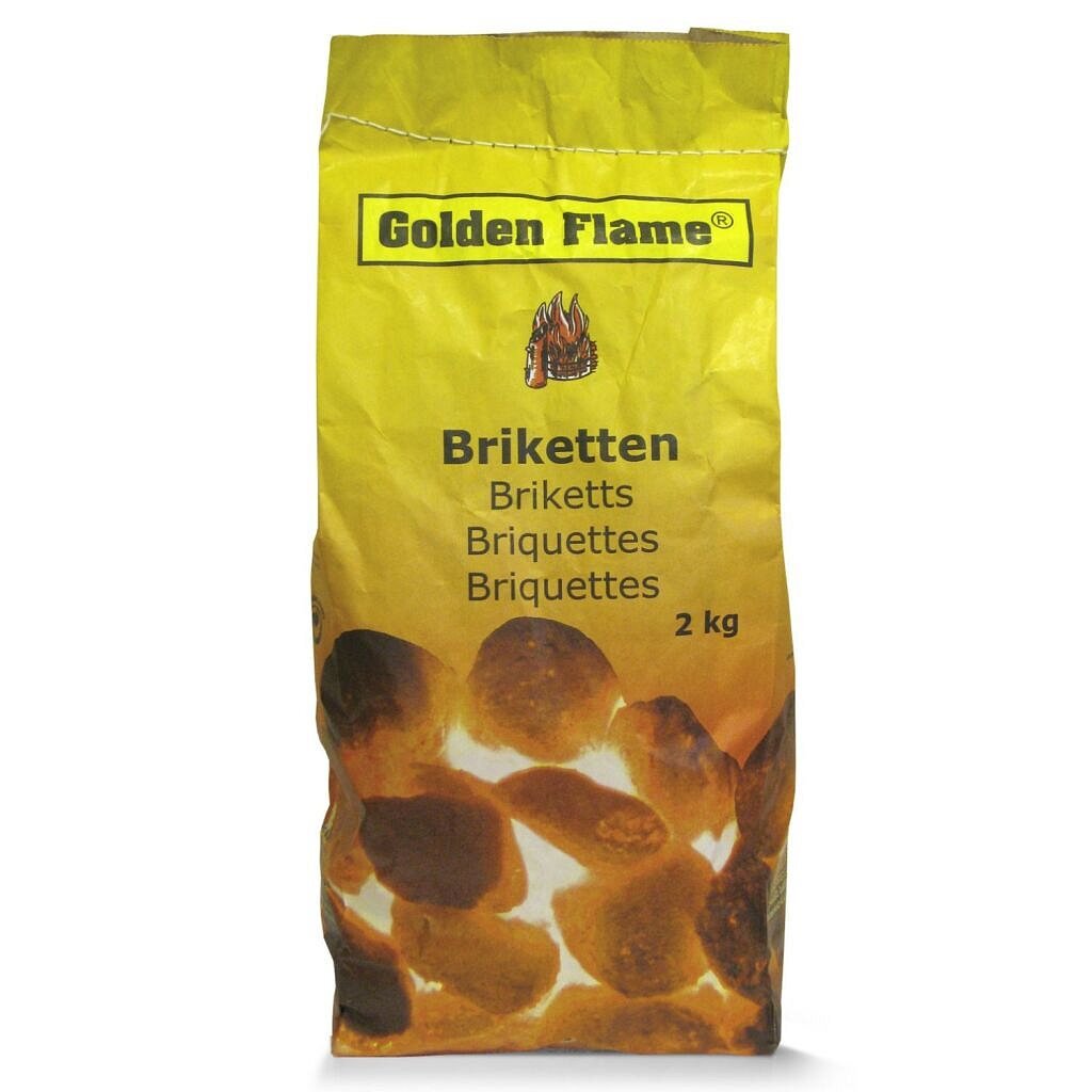 Golden Flame Golden Flame Houtskool Briketten 2 KG